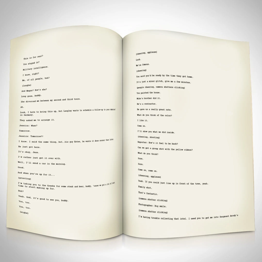 RARE-T Limited Edition Frames Homeland Transcript Limited Signature Edition Studio Licensed Custom Frame 7 RARE-T Limited Edition Frames Homeland Transcript Limited Signature Edition Studio Licensed Custom Frame