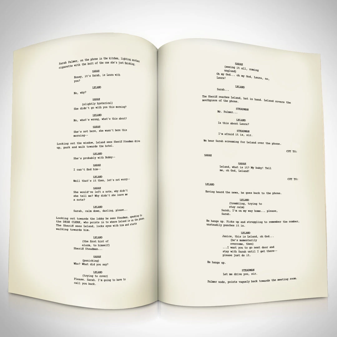 RARE-T Twin Peaks (1990) Script Limited Signature Edition Studio Licensed Custom Frame Limited Edition Frames 3 RARE-T Twin Peaks (1990) Script Limited Signature Edition Studio Licensed Custom Frame Limited Edition Frames