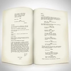 RARE-T Knight Rider 1982 Script Limited Signature Edition Studio Licensed Custom Frame Limited Edition Frames