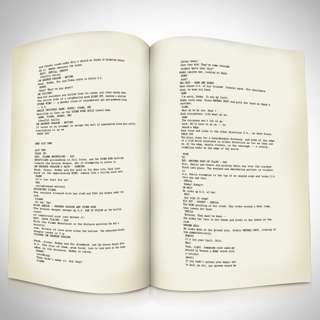 RARE-T Dungeons And Dragons Animated Series Script Limited Signature Edition Studio Licensed Custom Frame Limited Edition Frames 3 RARE-T Dungeons And Dragons Animated Series Script Limited Signature Edition Studio Licensed Custom Frame Limited Edition Frames