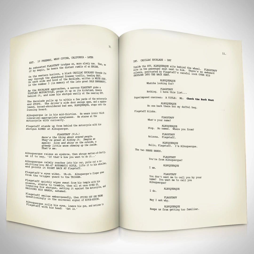 RARE-T Zombieland Script Limited Signature Edition Studio Licensed Custom Frame Limited Edition Frames 3 RARE-T Zombieland Script Limited Signature Edition Studio Licensed Custom Frame Limited Edition Frames