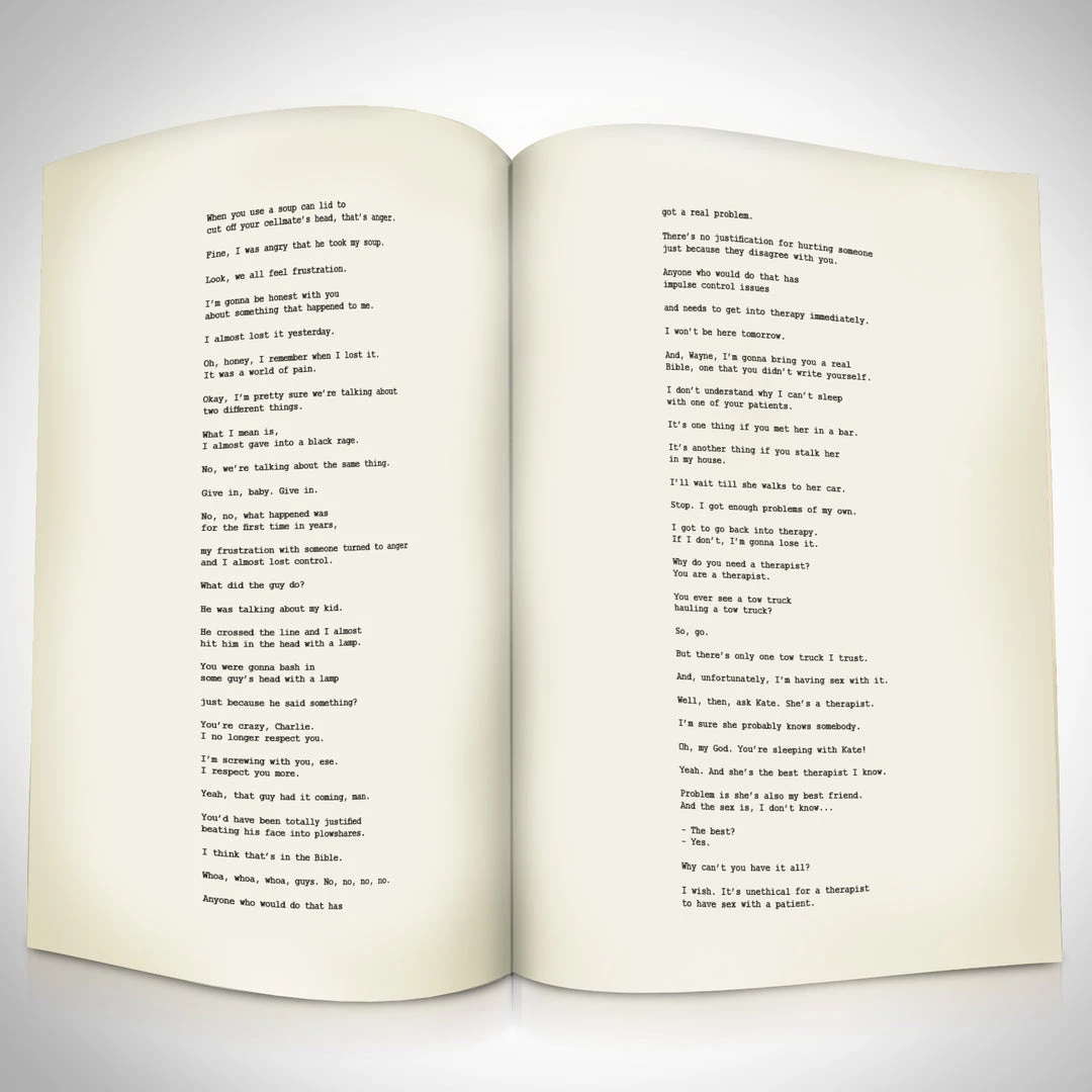 RARE-T Anger Management Script Limited Signature Edition Studio Licensed Custom Frame Limited Edition Frames 7 RARE-T Anger Management Script Limited Signature Edition Studio Licensed Custom Frame Limited Edition Frames