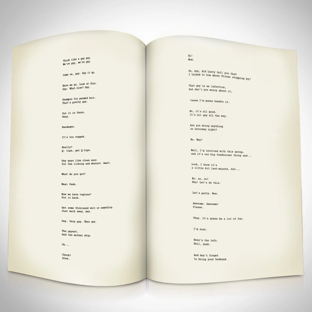 RARE-T I Now Pronounce You Chuck & Larry Transcript Limited Signature Edition Studio Licensed Custom Frame Limited Edition Frames 7 RARE-T I Now Pronounce You Chuck & Larry Transcript Limited Signature Edition Studio Licensed Custom Frame Limited Edition Frames