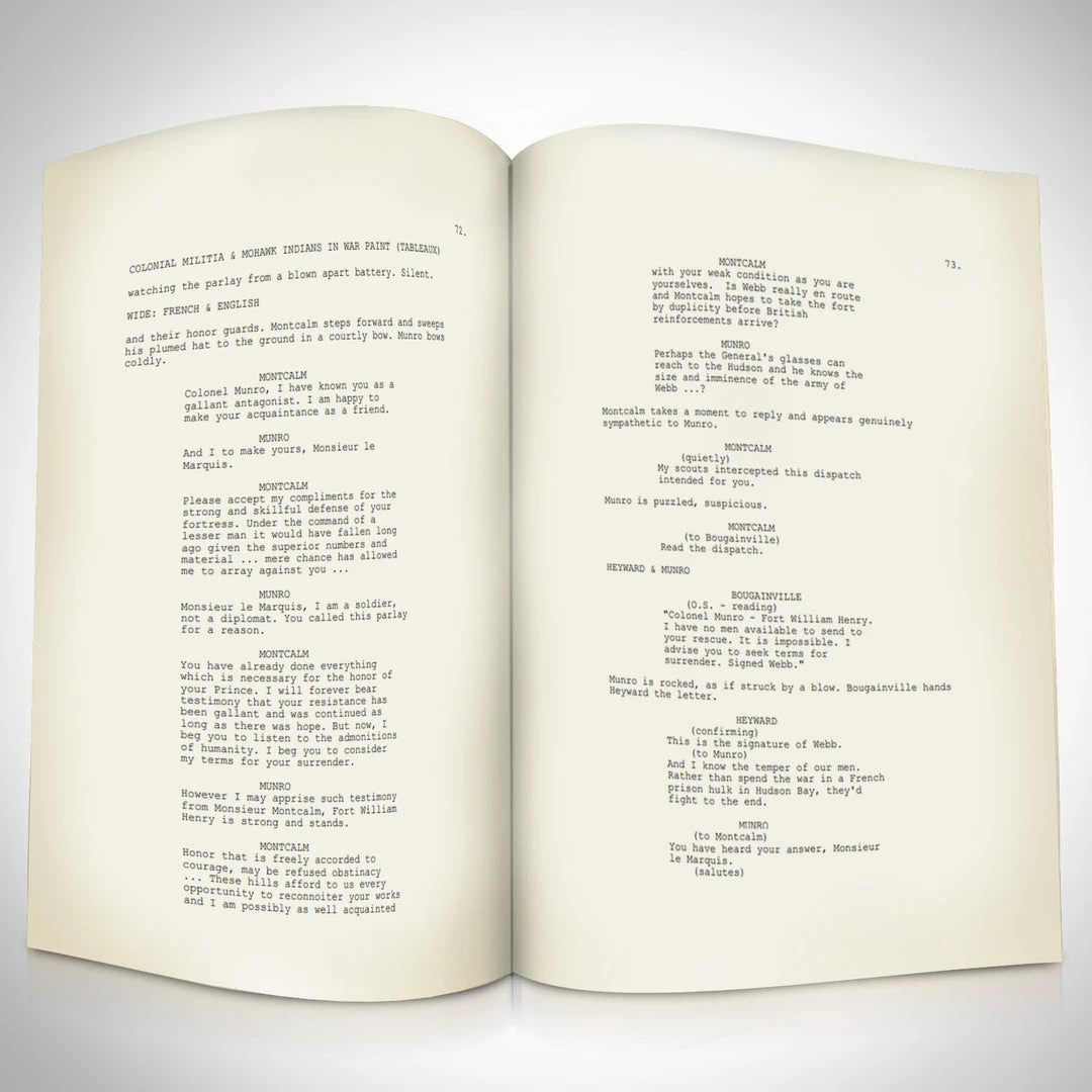 RARE-T The Last Mohicans (1992) Script Limited Signature Edition Studio Licensed Custom Frame 3 RARE-T The Last Mohicans (1992) Script Limited Signature Edition Studio Licensed Custom Frame