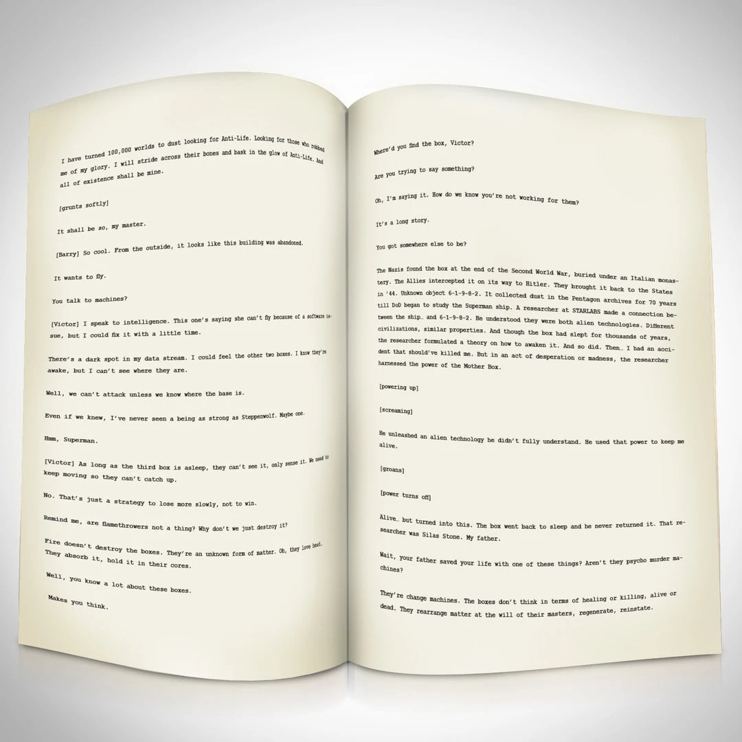 RARE-T Zack Snyder's Justice League Transcript Limited Signature Edition Studio Licensed Custom Frame Limited Edition Frames 3 RARE-T Zack Snyder's Justice League Transcript Limited Signature Edition Studio Licensed Custom Frame Limited Edition Frames