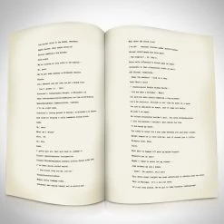 RARE-T In The Line Of Fire Transcript Limited Signature Edition Studio Licensed Custom Frame Limited Edition Frames