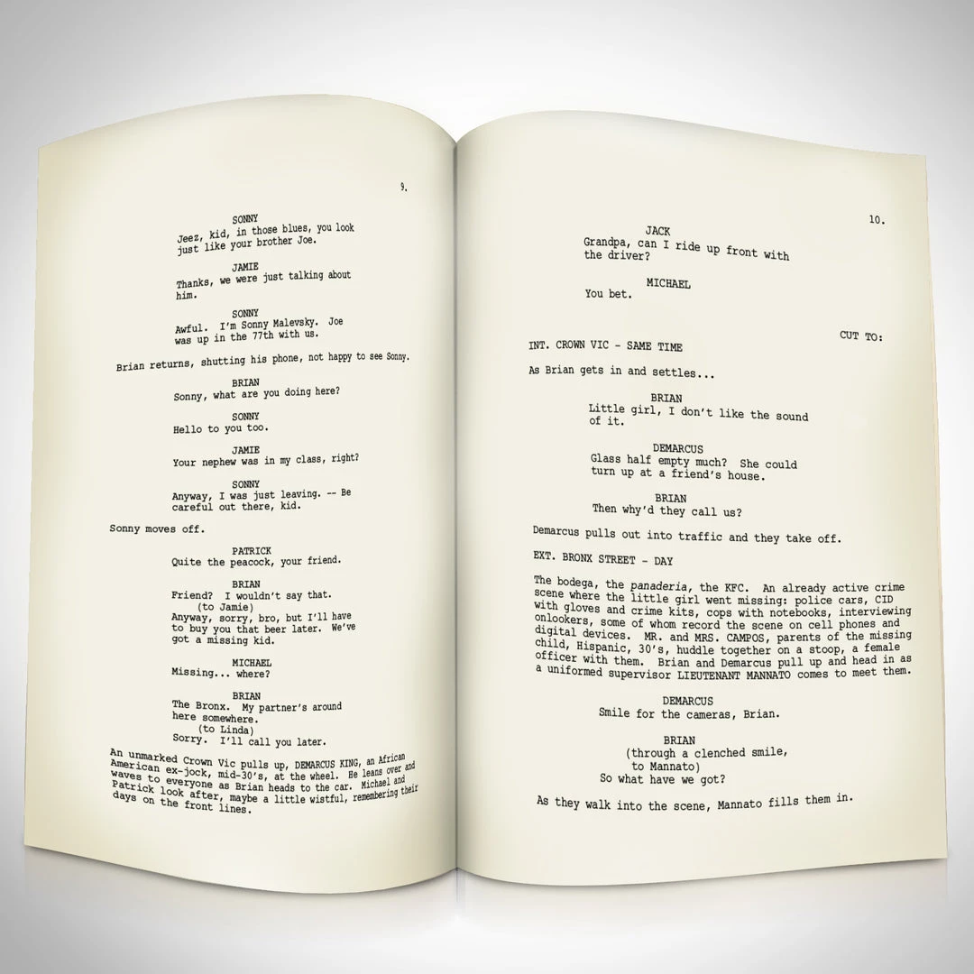 RARE-T Blue Bloods Script Limited Signature Edition Studio Licensed Custom Frame 3 RARE-T Blue Bloods Script Limited Signature Edition Studio Licensed Custom Frame