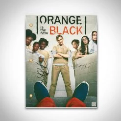 RARE-T Orange Is The New Black- Limited Signature Edition Studio Licensed Script Custom Frame