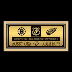RARE-T Bobby Orr & Gordie Howe Legendary Photo Limited Signature Edition Studio Licensed Custom Frame Sports Memorabilia 9 RARE-T Bobby Orr & Gordie Howe Legendary Photo Limited Signature Edition Studio Licensed Custom Frame Sports Memorabilia