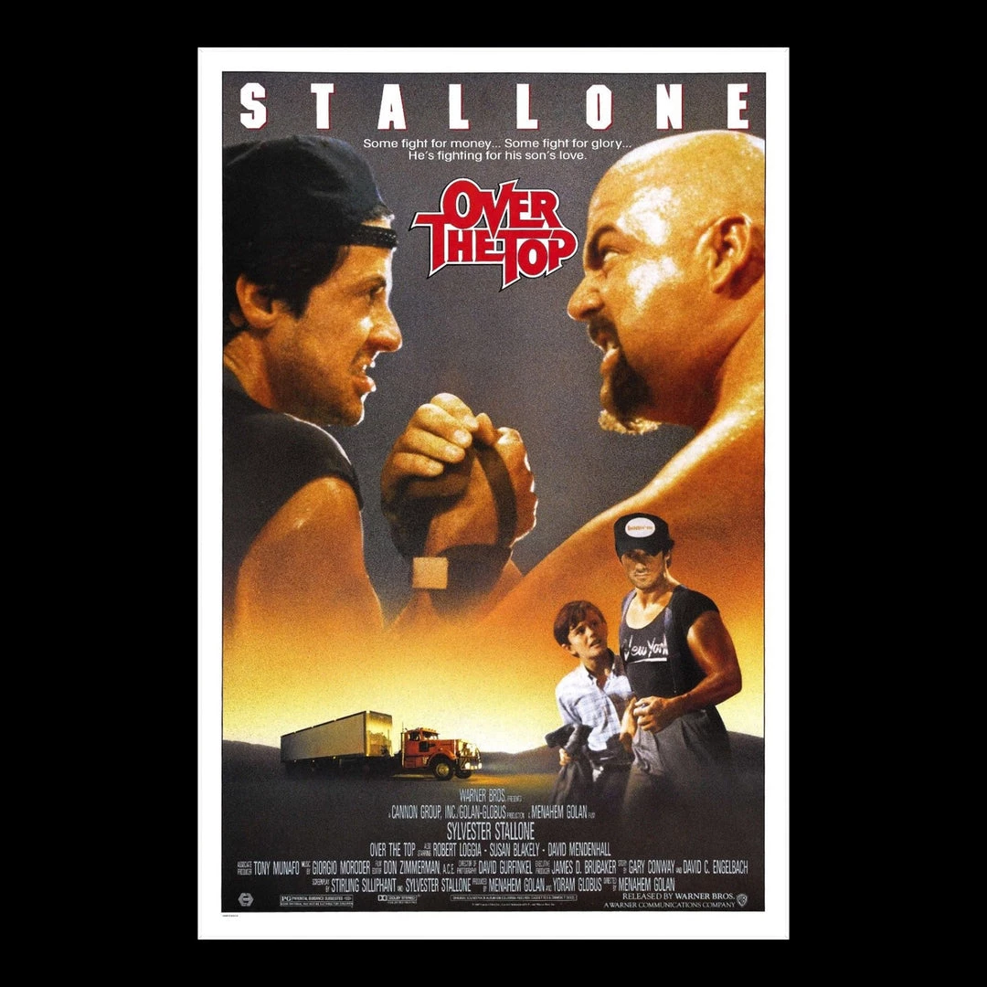 RARE-T Over The Top Transcript Limited Signature Edition Studio Licensed Custom Frame 3 RARE-T Over The Top Transcript Limited Signature Edition Studio Licensed Custom Frame