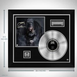 RARE-T Ozzy Osbourne Ordinary Man Platinum LP Frame Limited Signature Edition Studio Licensed Custom Frame Limited Edition Frames