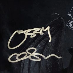 RARE-T Limited Edition Frames Ozzy Osbourne Ordinary Man Gold LP Frame Limited Signature Edition Studio Licensed Custom Frame