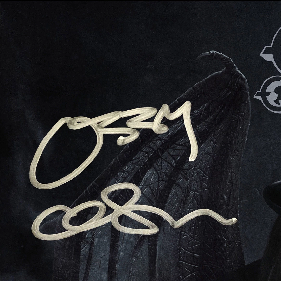 RARE-T Limited Edition Frames Ozzy Osbourne Ordinary Man Gold LP Frame Limited Signature Edition Studio Licensed Custom Frame