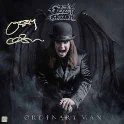 RARE-T Limited Edition Frames Ozzy Osbourne Ordinary Man Gold LP Frame Limited Signature Edition Studio Licensed Custom Frame