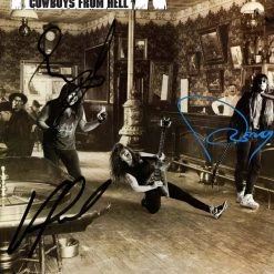 RARE-T Limited Edition Frames Pantera Cowboys From Hell Platinum LP Limited Signature Edition Studio Licensed Custom Frame