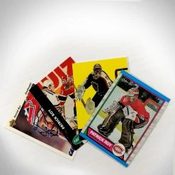 RARE-T Montreal Canadiens- Patrick Roy Set Of 4 Vintage Hockey Cards