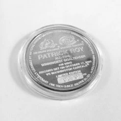 Michel Sports Memorabilia Colorado Avalanche- Patrick Roy Vintage 448 Wins Silver Coin