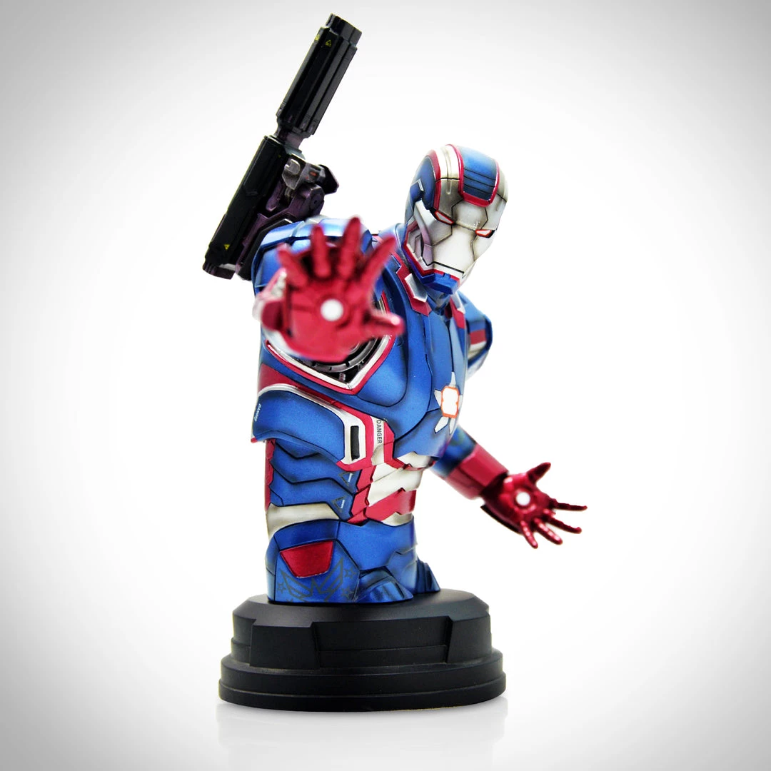 RARE-T Iron Man Patriot - Gentle Giant Bust Collectible Statues 2 RARE-T Iron Man Patriot - Gentle Giant Bust Collectible Statues