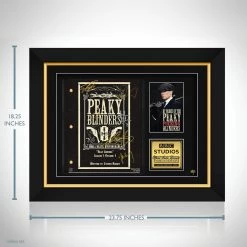 RARE-T Peaky Blinders Script Limited Signature Edition Studio Licensed Custom Frame 23 RARE-T Peaky Blinders Script Limited Signature Edition Studio Licensed Custom Frame
