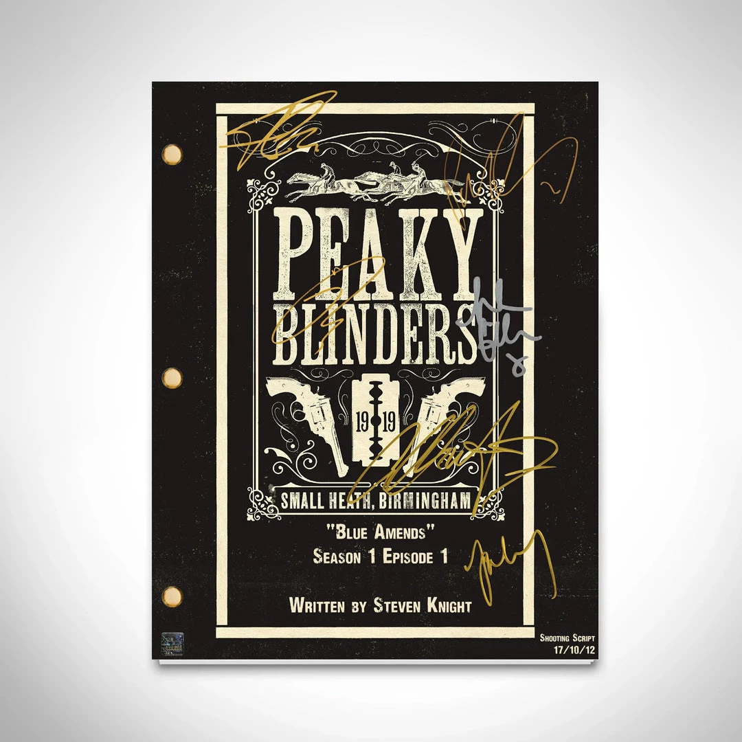 RARE-T Peaky Blinders Script Limited Signature Edition Studio Licensed Custom Frame 2 RARE-T Peaky Blinders Script Limited Signature Edition Studio Licensed Custom Frame