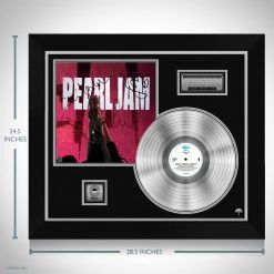 RARE-T Limited Edition Frames Pearl Jam Ten Platinum LP Limited Signature Edition Studio Licensed Custom Frame 17 RARE-T Limited Edition Frames Pearl Jam Ten Platinum LP Limited Signature Edition Studio Licensed Custom Frame