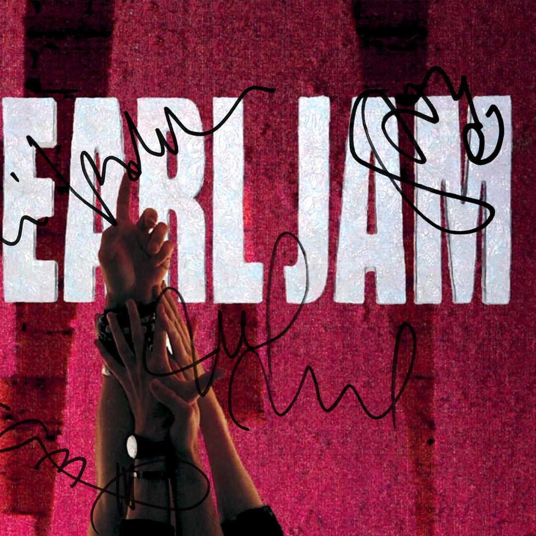 RARE-T Pearl Jam Ten Gold LP Limited Signature Edition Studio Licensed Custom Frame 3 RARE-T Pearl Jam Ten Gold LP Limited Signature Edition Studio Licensed Custom Frame