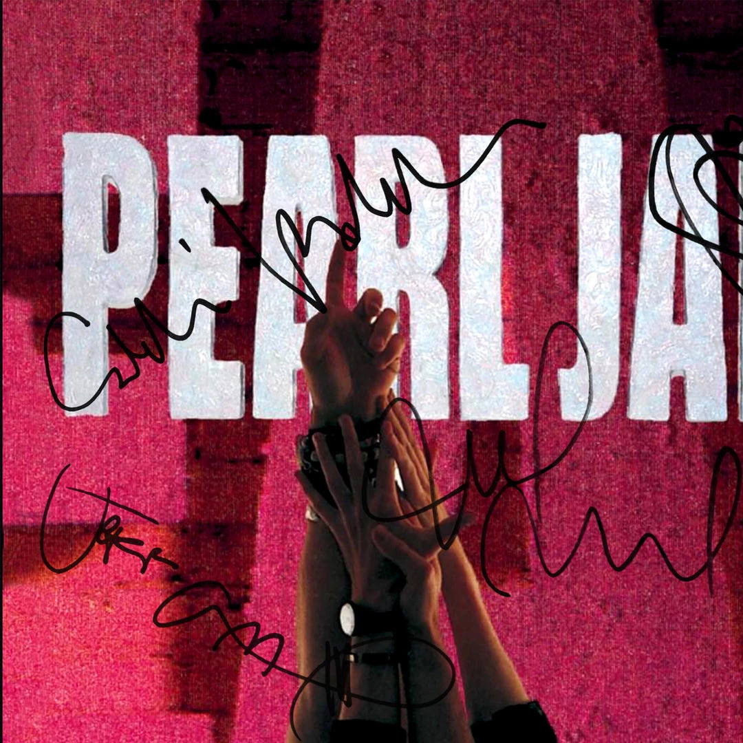 RARE-T Pearl Jam Ten Gold LP Limited Signature Edition Studio Licensed Custom Frame 2 RARE-T Pearl Jam Ten Gold LP Limited Signature Edition Studio Licensed Custom Frame