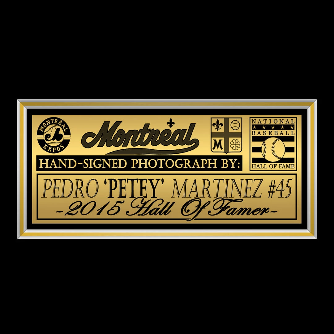 PPC Pedro Martinez- Psa/Dna Certified Hand-Signed Montreal Expos Photo By Pedro Martinez Custom Frame 3 PPC Pedro Martinez- Psa/Dna Certified Hand-Signed Montreal Expos Photo By Pedro Martinez Custom Frame