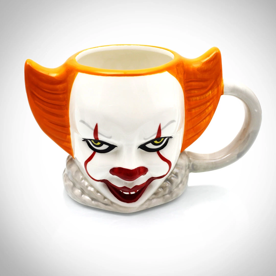 Oracle Ready To Ship! 48 Hour Shipping! IT - Pennywise Ceramic Sculpted - XL Mug 1 Oracle Ready To Ship! 48 Hour Shipping! IT - Pennywise Ceramic Sculpted - XL Mug