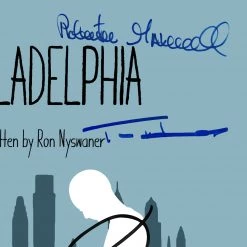 RARE-T Limited Edition Frames Philadelphia Script Limited Signature Edition Studio Licensed Custom Frame