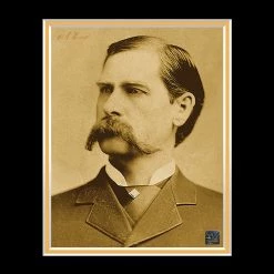 Rare-T Wyatt Earp - Peacemaker Prop Limited Signature Edition Custom Frame