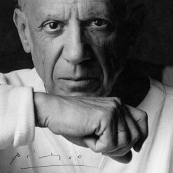 RARE-T Pablo Ruiz Picasso Limited Signature Edition Studio Licensed Photo Custom Frame