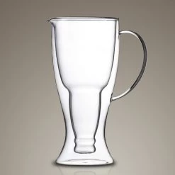 RARE-T Borosilicate Double Wall Jug Glass Beer