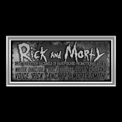 RARE-T Rick & Morty Pickle Rick Photo Limited Signature Edition Studio Licensed Custom Frame
