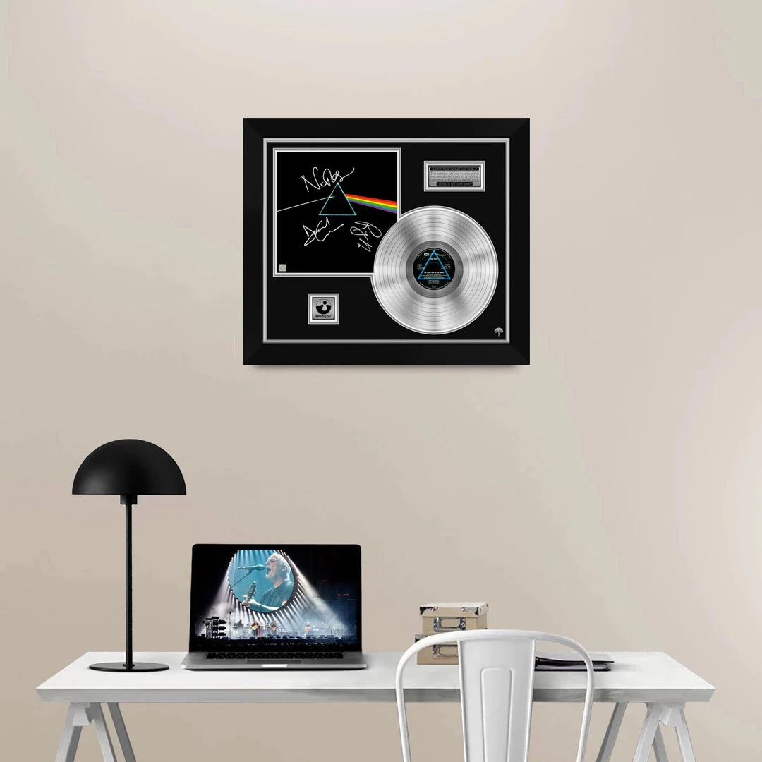 RARE-T Limited Edition Frames Pink Floyd Dark Side Of The Moon Platinum LP Limited Signature Edition Studio Licensed Custom Frame 6 RARE-T Limited Edition Frames Pink Floyd Dark Side Of The Moon Platinum LP Limited Signature Edition Studio Licensed Custom Frame