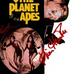 RARE-T Limited Edition Frames Beneath The Planet Of The Apes Limited Signature Edition Studio Licensed Script Custom Frame