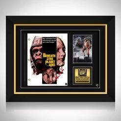 RARE-T Limited Edition Frames Beneath The Planet Of The Apes Limited Signature Edition Studio Licensed Script Custom Frame