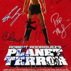 RARE-T Planet Terror Limited Signature Edition Studio Licensed Movie Mini Poster Custom Frame Limited Edition Frames