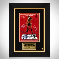 RARE-T Planet Terror Limited Signature Edition Studio Licensed Movie Mini Poster Custom Frame Limited Edition Frames