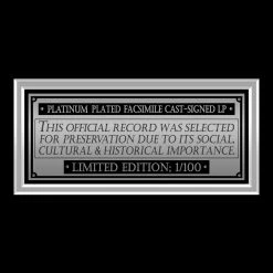 RARE-T One Flew Over The Cuckoos Nest - Soundtrack Platinum LP Limited Signature Edition Studio Licensed Custom Frame