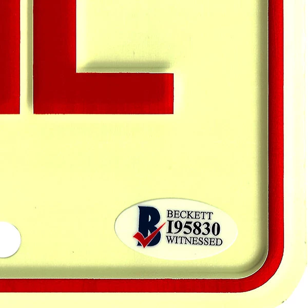 PPC Smokey And The Bandit - Beckett Witnessed Certified Hand-Signed BAN ONE License Plate By Burt Reynolds Custom Frame Signed Memorabilia 9 PPC Smokey And The Bandit - Beckett Witnessed Certified Hand-Signed BAN ONE License Plate By Burt Reynolds Custom Frame Signed Memorabilia