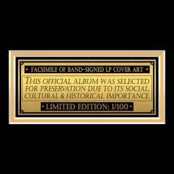 RARE-T Iron Maiden Powerslave LP Cover Limited Signature Edition Studio Licensed Custom Frame