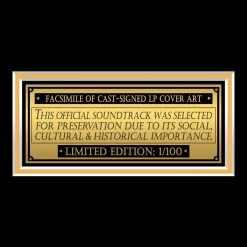 RARE-T Guardians Of The Galaxy Soundtrack LP Cover Limited Signature Edition Studio Licensed Custom Frame Limited Edition Frames