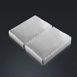 RARE-T Platinum Plated Mosaic Playing Cards With Elegant Display Box