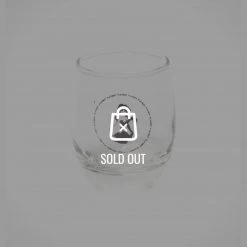 RARE-T The Playboy Club - Playmate In Lingerie' Set Of 2 Authentic Vintage Teardrop Rock Glasses