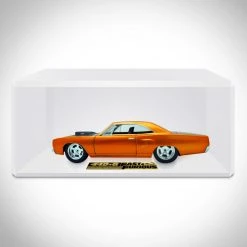 Toy Wonders Fast & Furious Dom's 1970 Plymouth Roadrunner Die Cast Car Custom Museum Display