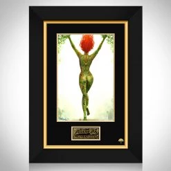 VAULT COLLECTIBLES Poison Ivy 'Tattoo' Hand-Signed Artwork Print By Artist Nathan Szerdy Custom Frame