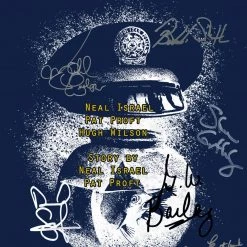 RARE-T Police Academy Script Limited Signature Edition Studio Licensed Custom Frame Limited Edition Frames