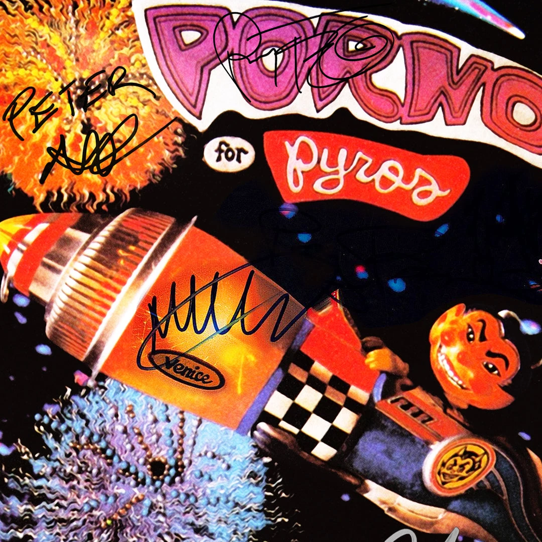 RARE-T Porno For Pyros - Self-titled LP Cover Limited Signature Edition Studio Licensed Custom Frame 4 RARE-T Porno For Pyros - Self-titled LP Cover Limited Signature Edition Studio Licensed Custom Frame