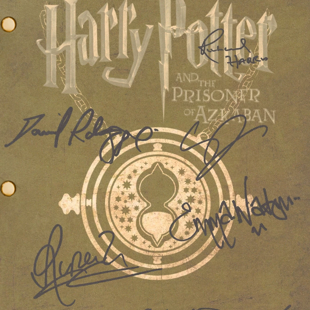 RARE-T Harry Potter And The Prisoner Of Azkaban Script Limited Signature Edition Custom Frame 6 RARE-T Harry Potter And The Prisoner Of Azkaban Script Limited Signature Edition Custom Frame